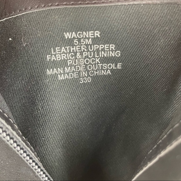 Steve Madden Black Suede Ankle Boots - Picture 9 of 9